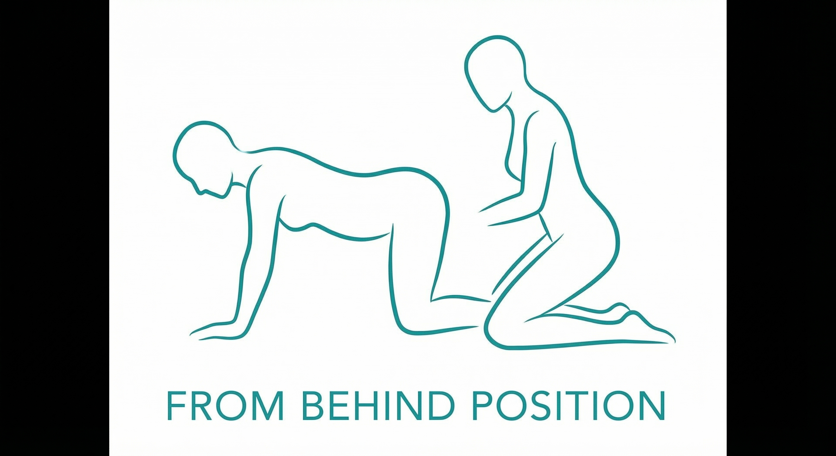 From behind position illustration
