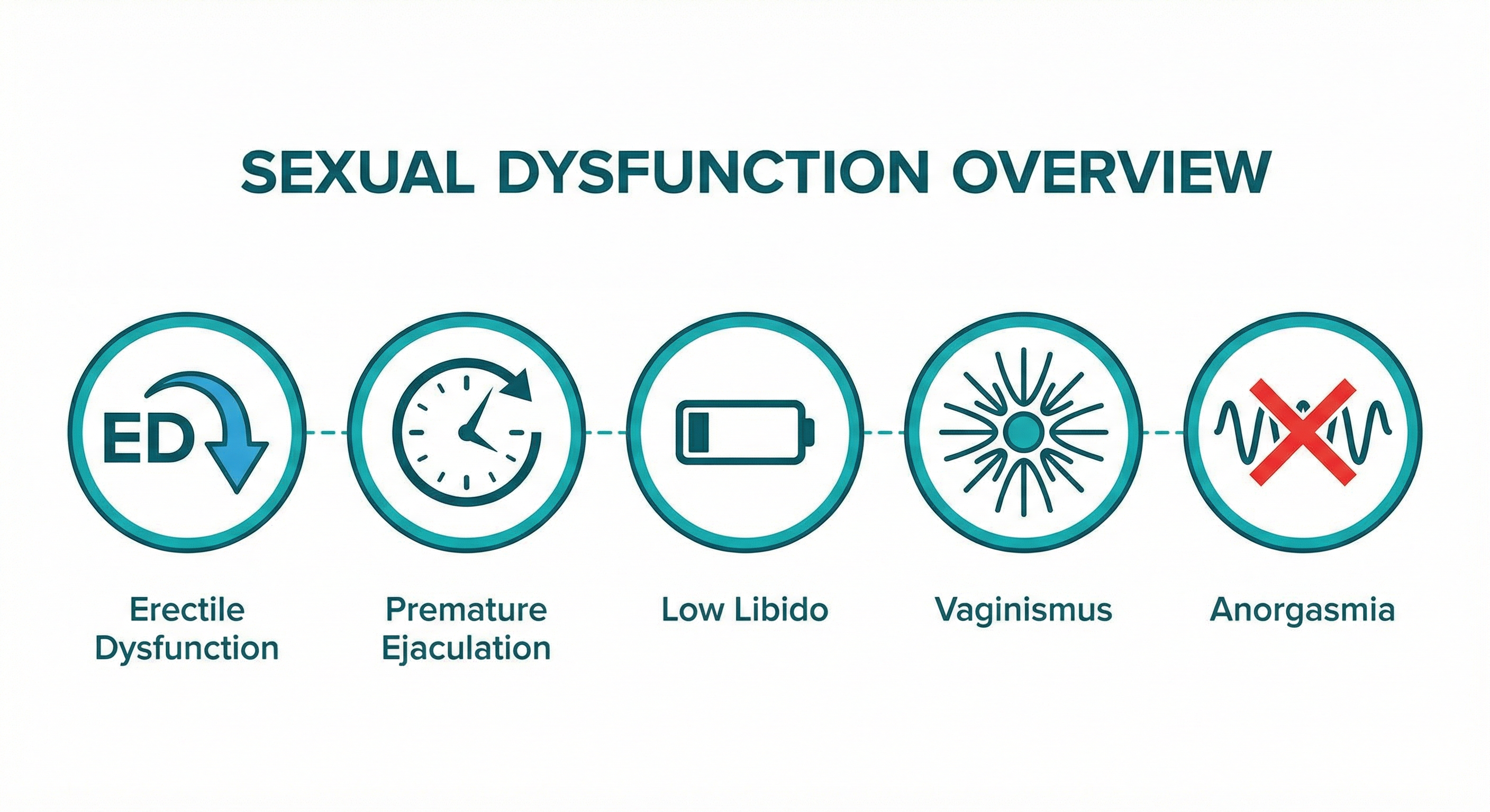 Types of Sexual Dysfunction Overview