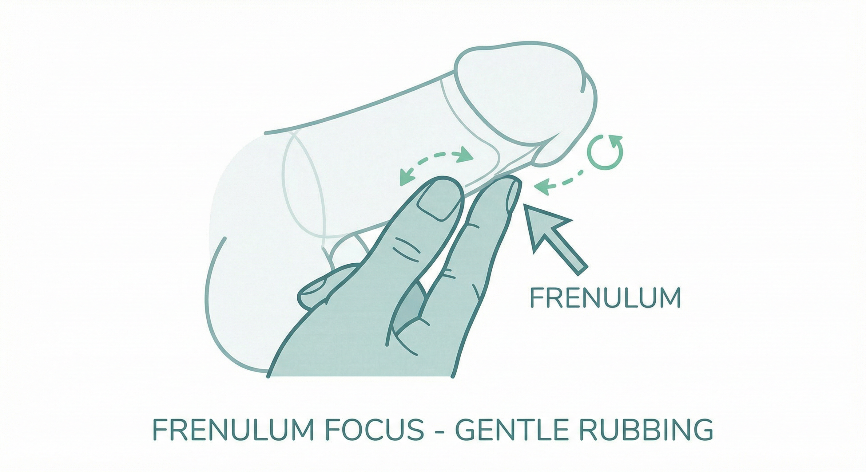 Frenulum stimulation technique